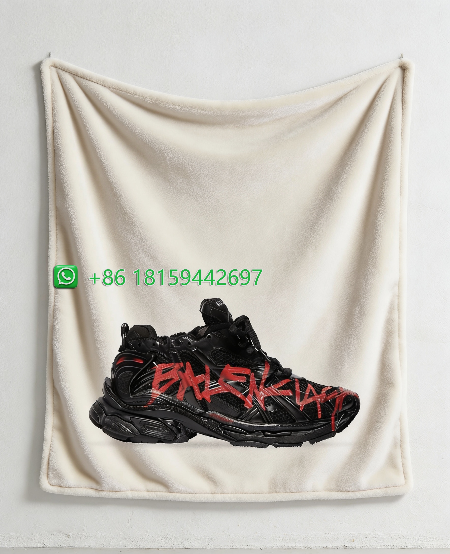 Balenciaga Throw Blankets
